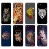 Черный чехол из ТПУ для OPPO Realme C11, чехол для Realme C 11 RealmeC11, задняя крышка RMX2185, бампер, тигр, леопардовый принт, пантера