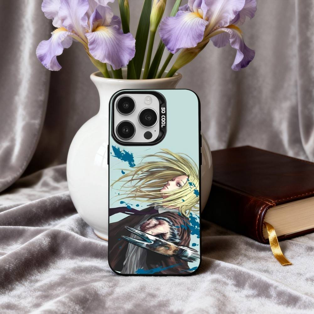 Чехол для телефона Anime S-Sakamoto-O D-Days для iPhone17,16,15,14,13,12,11 Plus,Pro Max Конфетный Посеребренный Внутренний Чехол