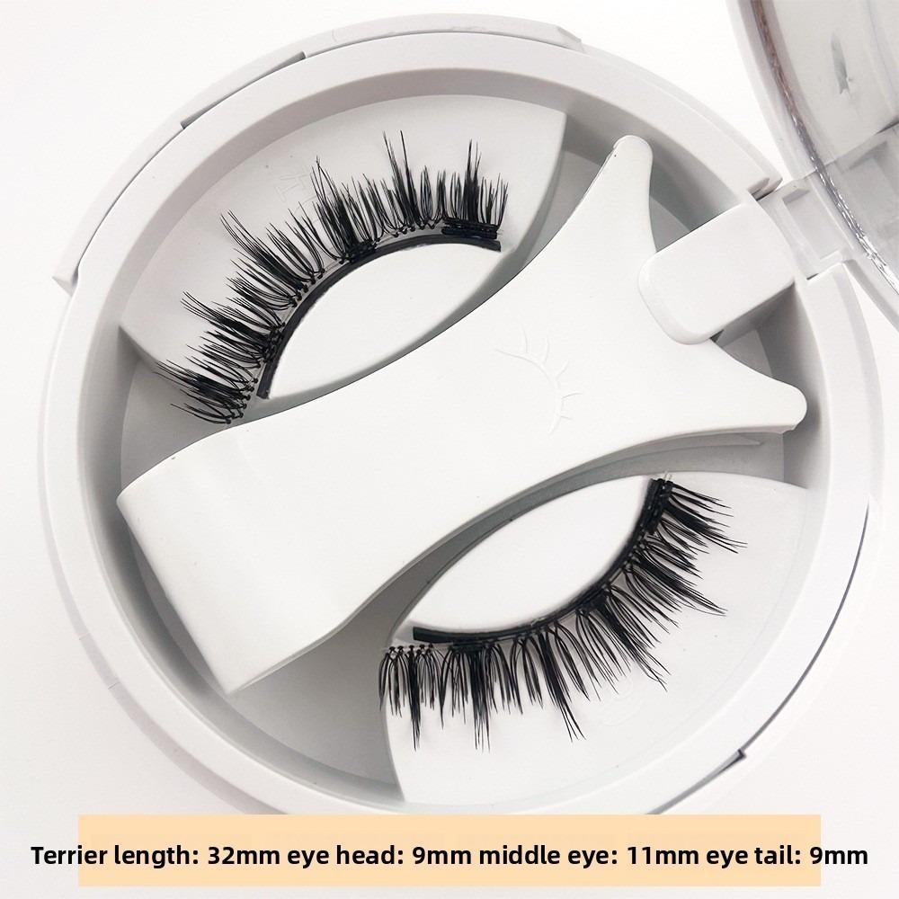 Магнитные ресницы без клея с аппликатором Магнитные накладные ресницы Женские Девичьи