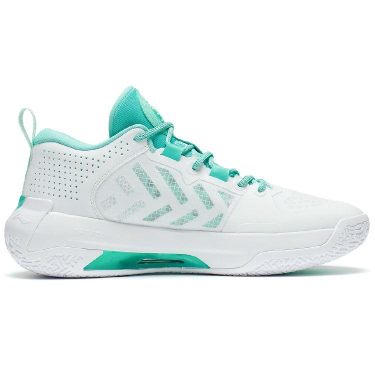 LiNing Blade 2.0 Low Stone Jade Легкая ткань с отскоком Синтетическая кожа TPU Амортизация Противоскользящая Износостойкая Поддержка ABAS103-2