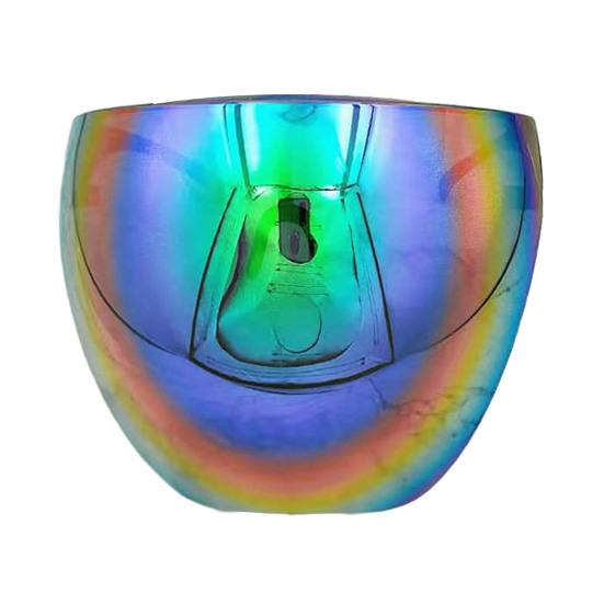 Full Face Sunglasses for Men Women Mirror Shield Glasses Full Face Visor Protective Goggles for Cycling Running Sports