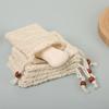Cotton Linen Soap Storage Bag Bubble Net Hanging Bundle Pocket Facial Cleanser Foaming Net Organizer Home Bathroom Supplies