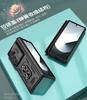 Чехол для телефона Samsung Z Fold - Совместим с Fold7/6/5, Защита объектива и шарнира, Чехол-книжка с держателем-кольцом