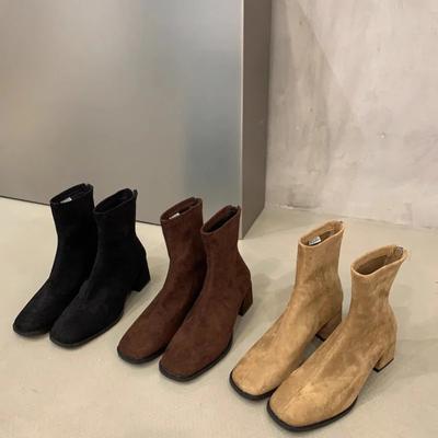Новые модные женские ботильоны, туфли на высоком каблуке, зимняя женская обувь, модные и повседневные женские короткие сапоги и т. д.