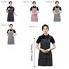 with 2 Pockets Striped Apron Adjustable Kitchen Apron Practical Cooking Apron  Food Preparation