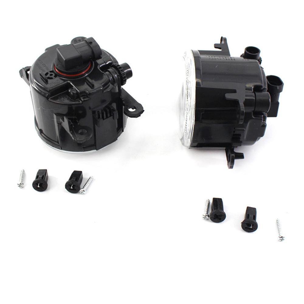 Pair Clear Lens LED Bumper Fog Lights For Ford C-Max Nissan Pathfinder Jaguar XK