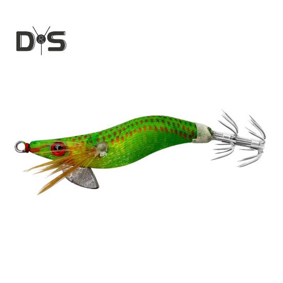 7 см/4,6 г светящаяся приманка в виде креветки с грузилом в виде крючка-кальмара, реалистичная бионическая искусственная приманка для ловли соленой воды, пресноводного окуня, судака, форели, аксессуары для рыбалки