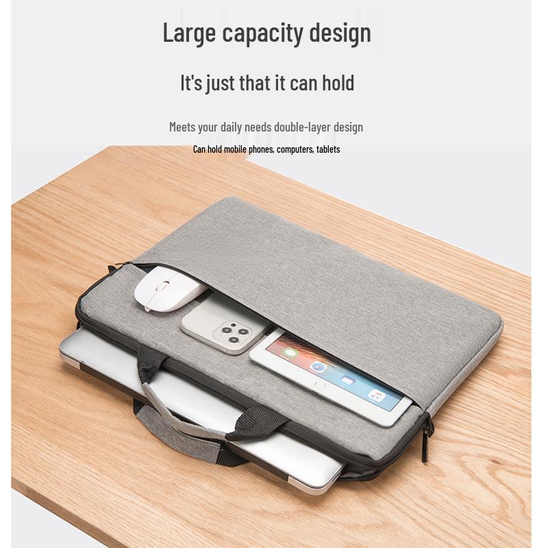 Ультратонкая 15,6'' плечевая сумка для ноутбука для Lenovo, Apple, Dell, Asus, Huawei