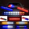 12 LED Car Strobe Lights Emergency Warning Lamp Auto Flash Parking Signal Windshield Red Blue Yellow White Waterproof 12V