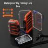 Водонепроницаемый ящик для приманок для нахлыста: Многофункциональный портативный ящик для хранения приманок на форель и малька