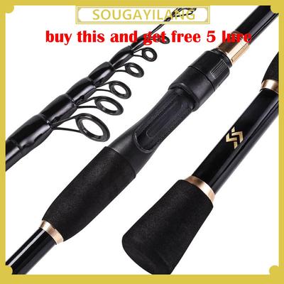 Телескопический спиннинг для рыбалки