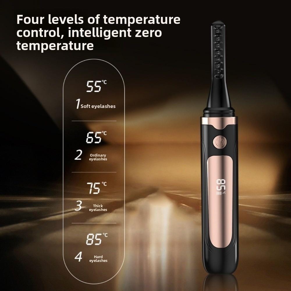Защищенный от ожогов нагреваемый керлер для ресниц, перезаряжаемое устройство для завивки ресниц для женщин и девушек