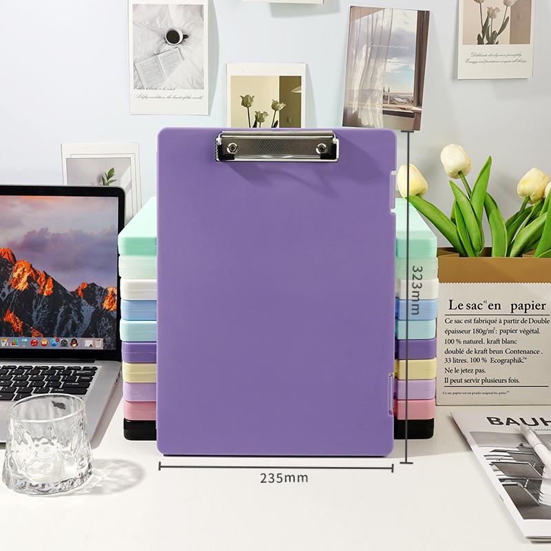 Прозрачная пластиковая многофункциональная коробка для хранения файлов формата А4 и папка для контрольных работ