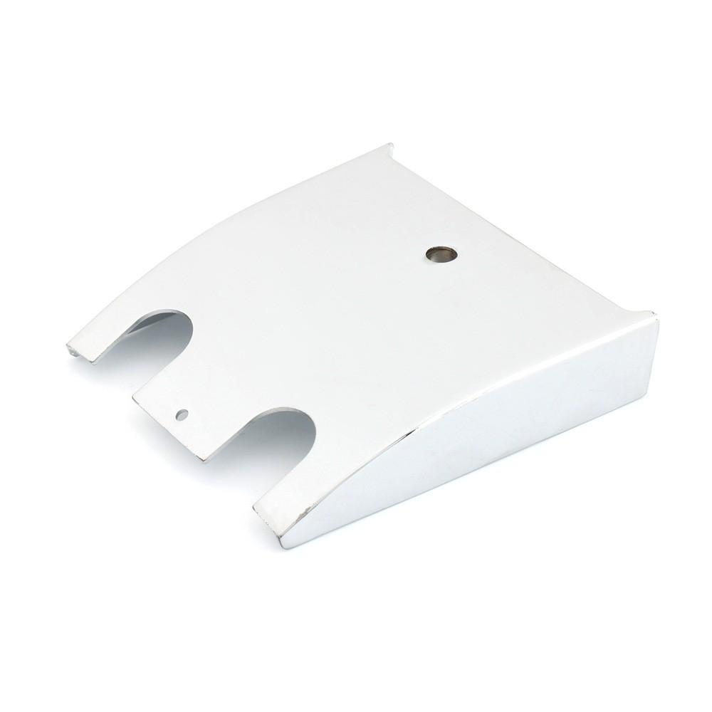 Универсальный черно-серебристый кронштейн-держатель крышки топливного бака для мотоциклов Supreme Glider. Идеальные размеры