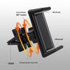 Universal Rotating Car Air Vent Phone Holder with Adjustable Clamp