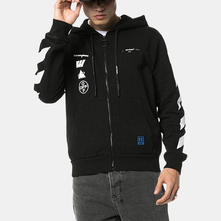 OFF WHITE FW19 Куртки и Пальто Мужские Черные OMBE001E19E300051088