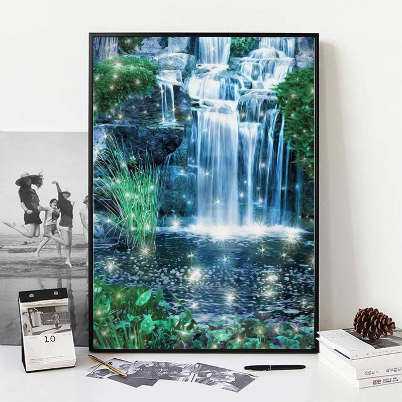 Алмазная картина Пейзаж Алмазная картина 5D Полный набор для вышивания Наборы для алмазной живописи Полная дрель