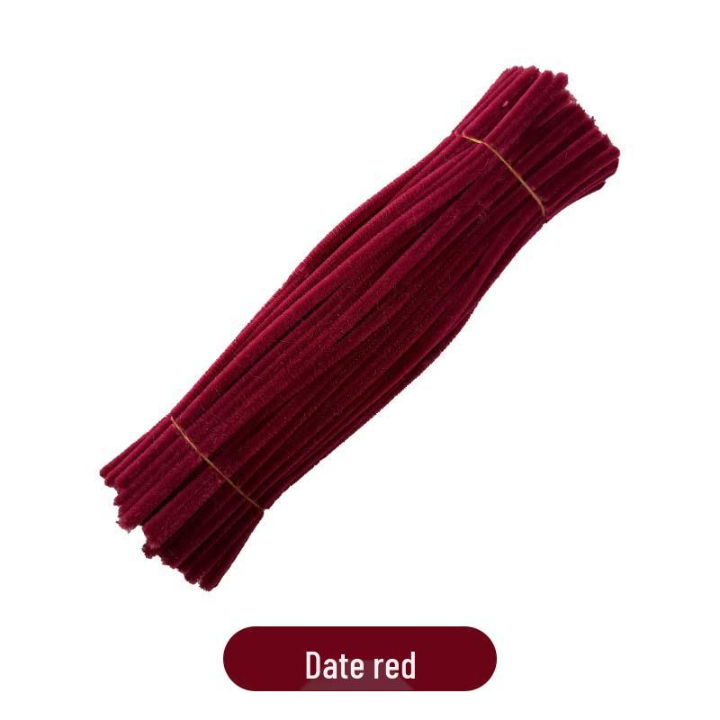 Набор разноцветных синельных проволок для творчества: Зашифрованные, изменяемые ершики для детских образовательных проектов