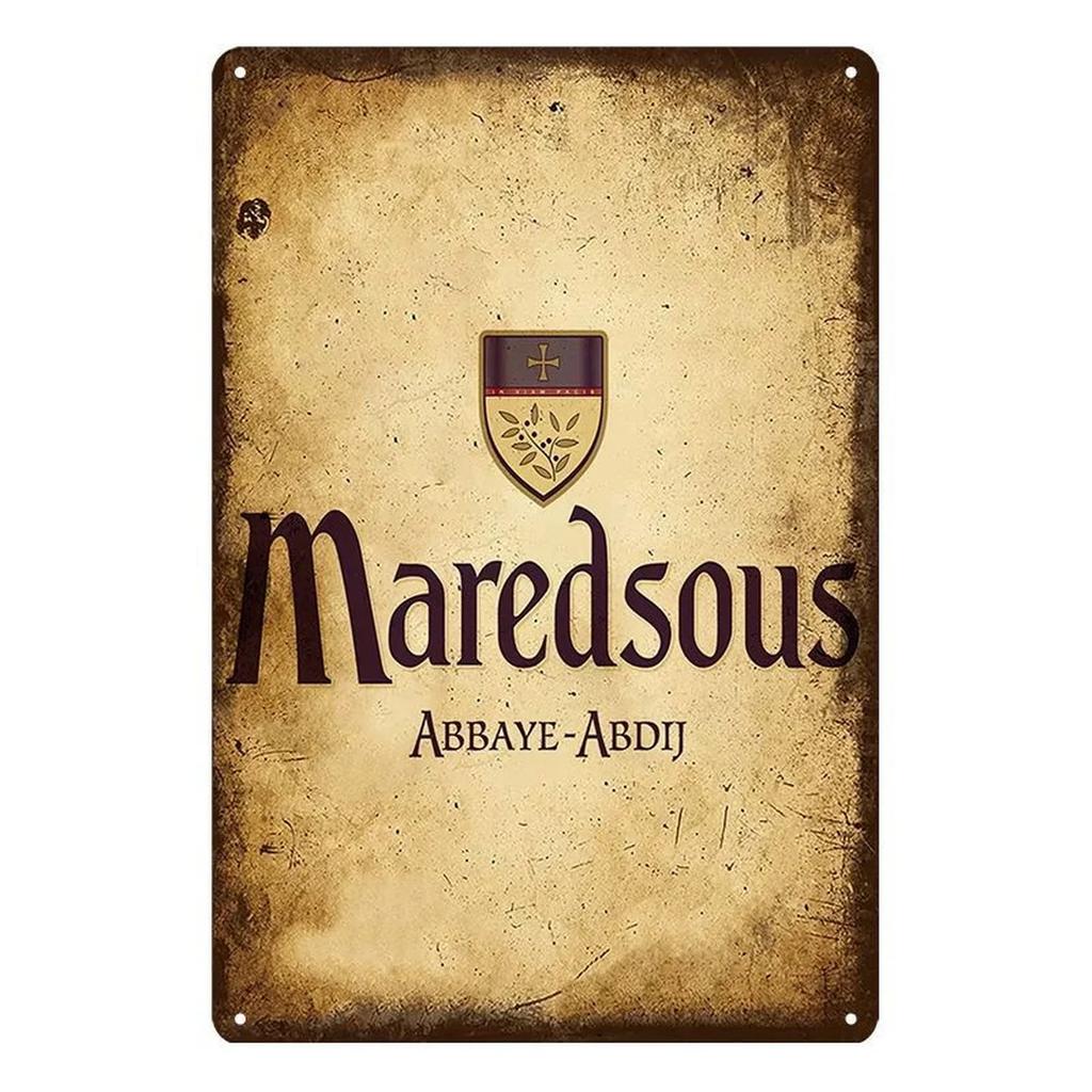 Vintage Rum Chouffe Metal Signs Plaque Plate Retro Wall Art Posters for Man Cave Bar Pub Clubs Cafe Iron Painting Decoration