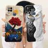 For Infinix Hot 10s Case Fashion Butterfly Painted Soft Silicone Phone Cover For Infinix Hot10s Hot 10s X689B X689 Cases