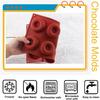 Donut Silicone Chocolate Molds Doughnut Pan Baking Mold Set of 2