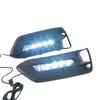 1 Pair Daytime Running Lights LED DRL Fog Lights Compatible For 18-21 Models Of 10th Generation, 3-Color Front Bumper LED Fog Lamp Assembly