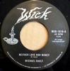 7inch Record MICHAEL RAULT - Neither Love Nor Money WCK1016 WICK 2022 US Rock