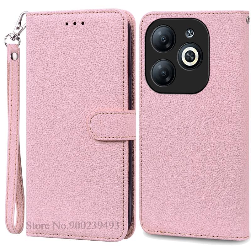 Для Infinix Smart 8 / Smart 8 Pro Чехол-кошелек кожаный флип-чехол для Infinix Smart 8 Чехол 8 Plus X6525 X6525D X6525B Чехол для телефона