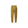 Embroidered Logo Sport Casual Pants Men Bottoms Yellow FB7407-716