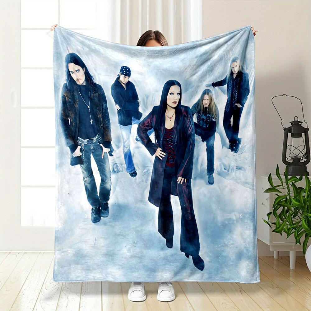 Band-Inspired Design Blanket for all seasons blanket lunch break throw gift