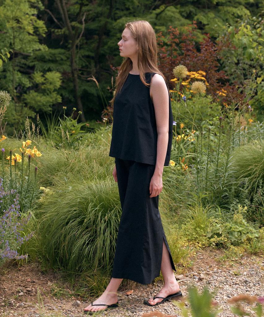 Yeoppe Long Elastic Skirt_Black