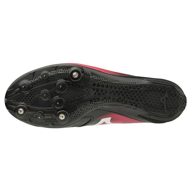 Mizuno Удобные Универсальные Амортизирующие Прочные Низкие Кроссовки Унисекс Красные Черные U1GA201560