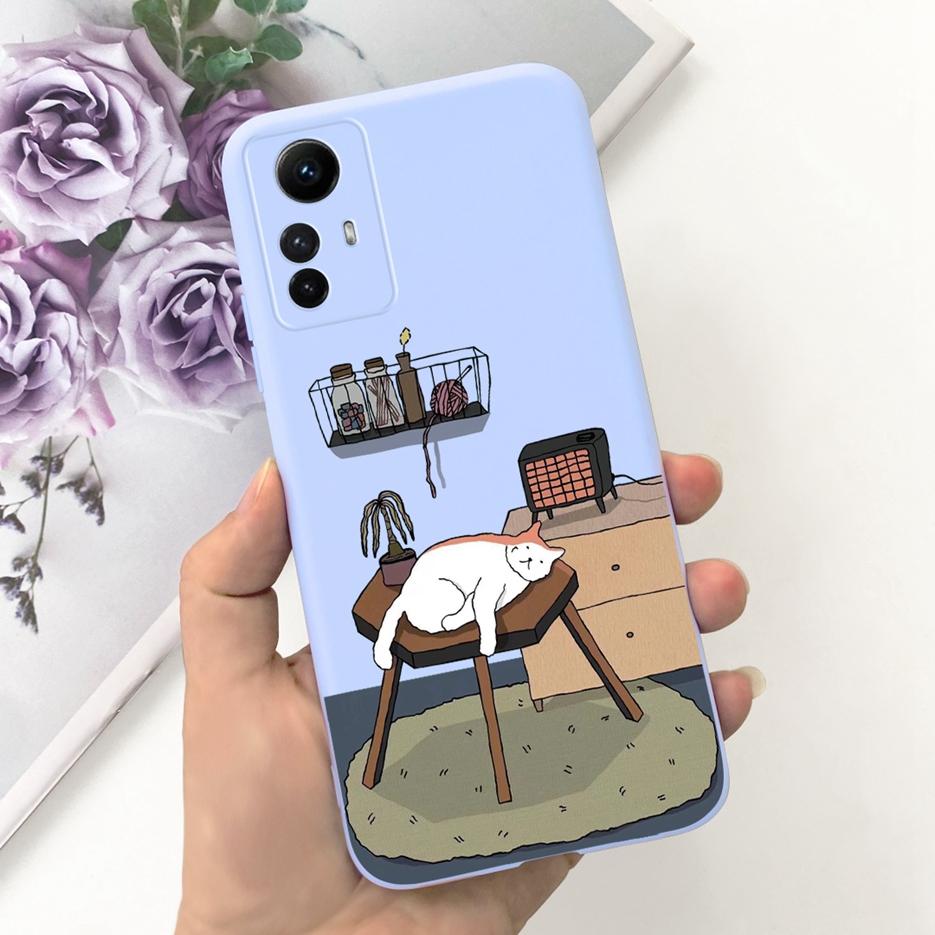 Чехол для Xiaomi Redmi Note 12s Милый Модный Мультяшный Задняя Крышка 6.43'' Мягкий ТПУ Чехол для Телефона Для Redmi Note 12S Note12s Fundas Capa