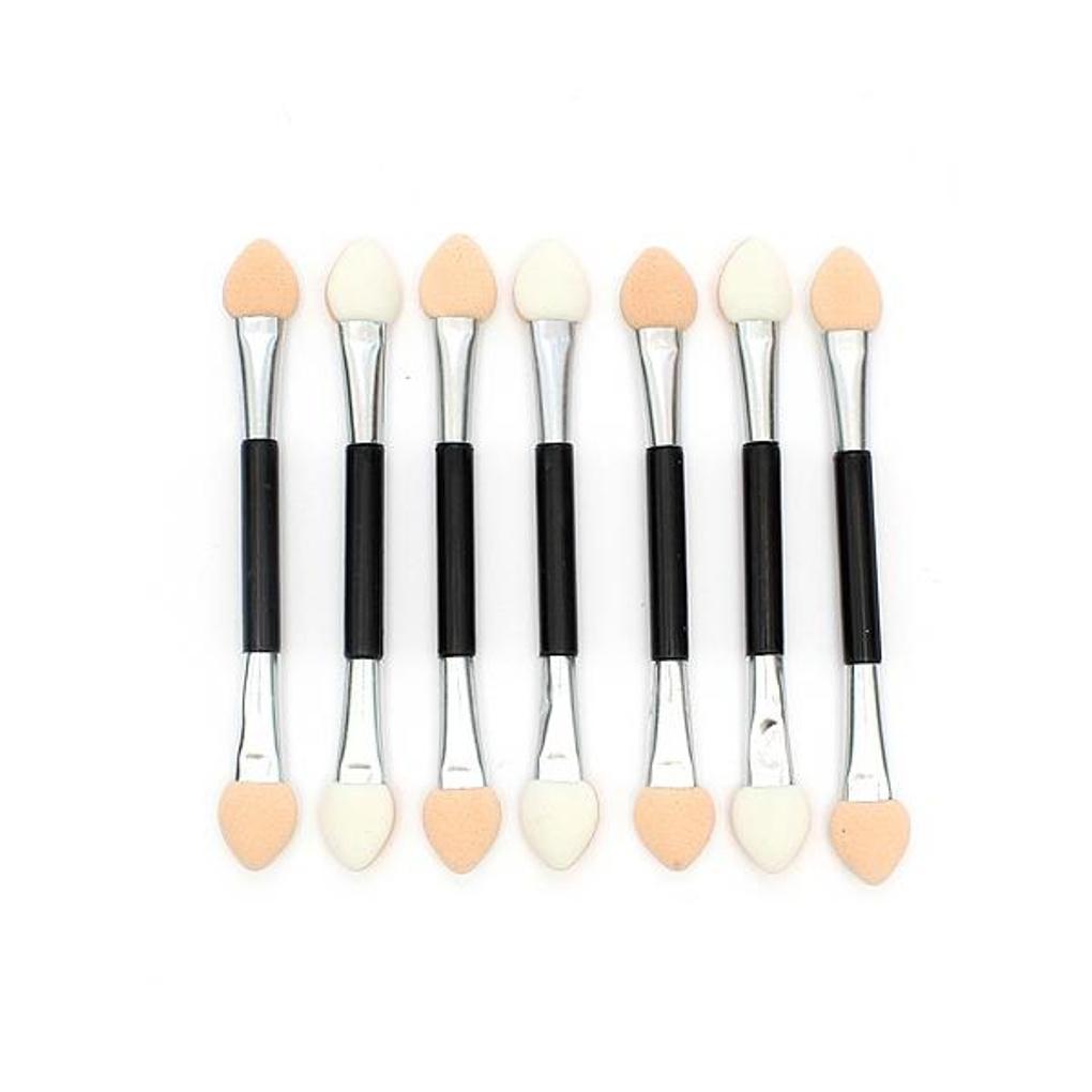 7-Piece Double-Sided Eyeshadow Tip Brush / Premium Makeup Brush
