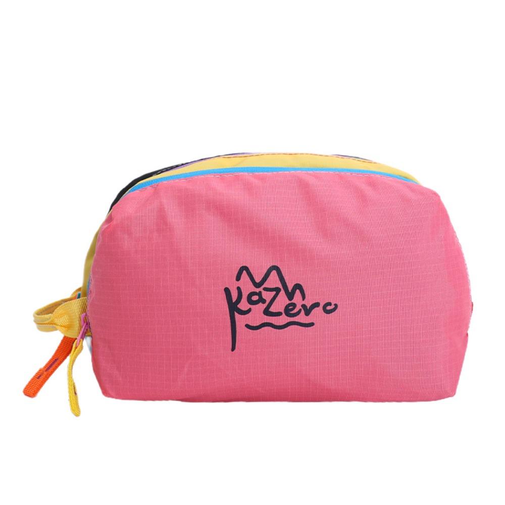 Zipper Cute Cosmetic Bag Coin Purse Carryall Lovely Nylon Toiletry Bag Women
