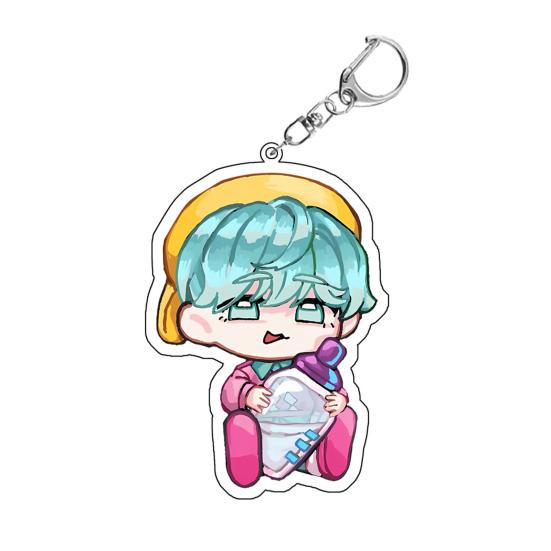 Брелок-подвеска «Охотники на ведьм» Богатая проработка персонажей Легкий портативный брелок Аниме