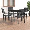 Day and Night - Day and Night 5-piece Steel Garden Dining Set