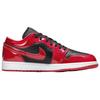 Кроссовки Air Jordan 1 Low Patent Varsity Red Black Унисекс Белый HV4089-006