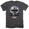 TOP GUN ICEMAN ШЛЕМ Лицензированная мужская футболка с меланжевым эффектом SM-3XL Унисекс футболка