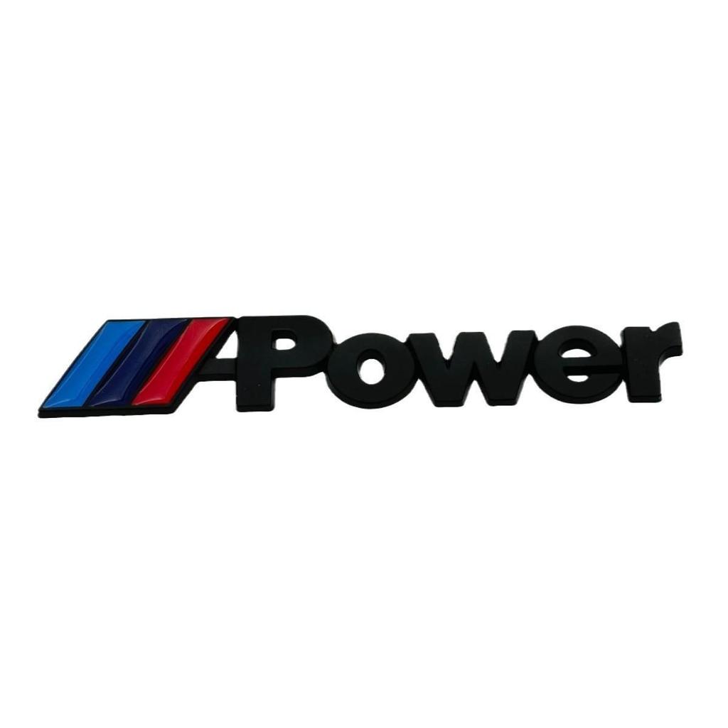 Металлическая наклейка-эмблема на багажник BMW для X1, X5, X6, M-Power, модификация крыла 3 и 5 серий
