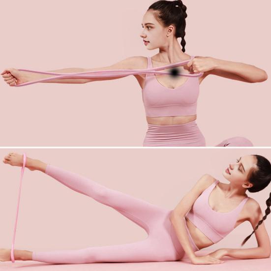 1/2 шт. Фитнес-резинка в форме восьмерки, противоскользящий силикон, 15/25 фунтов, для мужчин и женщин, для рук, плеч, растяжки, силовых тренировок, эластичный ремень, эспандер