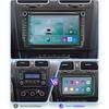 Hizpo 8" 2 Din Multimedia Player for Volkswagen Golf 5 Transporter VW Passat B6 Polo Jetta Skoda Seat Android 13 Intelligent Carplay Car Radio GPS