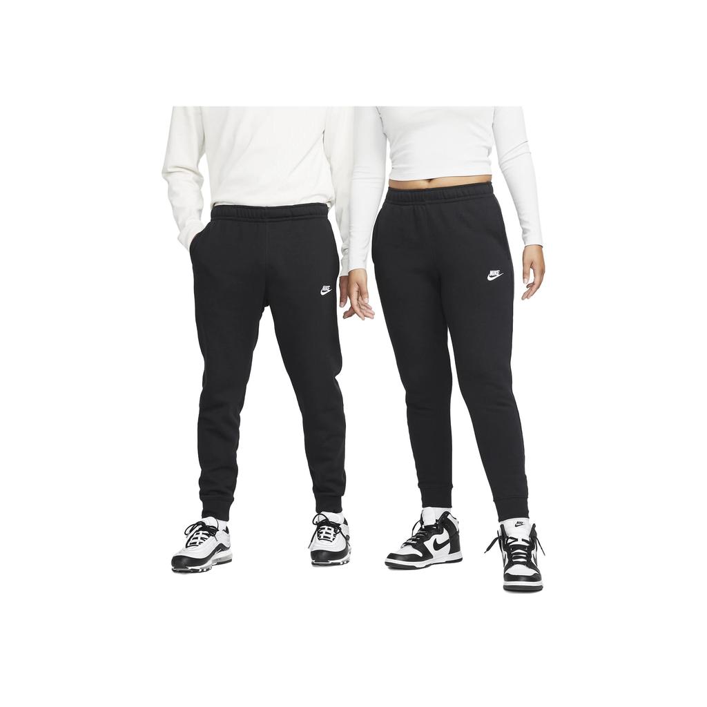 Nike Sportswear Club Fleece Joggers Black/Black/White Men Streetwear BV2671-010