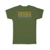 Tangier Poster Morocco Moroccan Africa African Home Wall Decor T Shirt