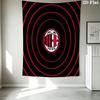 Настенный гобелен AC Milan Эстетичное настенное панно Печатное тканевое одеяло Декоративные гобелены для спальни гостиной Домашний декор