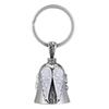 Luck Riding Bell Motorcycle Guardian Angel Wings Lucky Exorcist Bell Keychain Good Luck Talisman Keyring