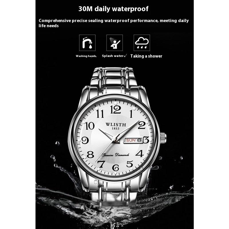 Топ Бренд Мужские Часы Цифровые Водонепроницаемые Кварцевые Бизнес Часы