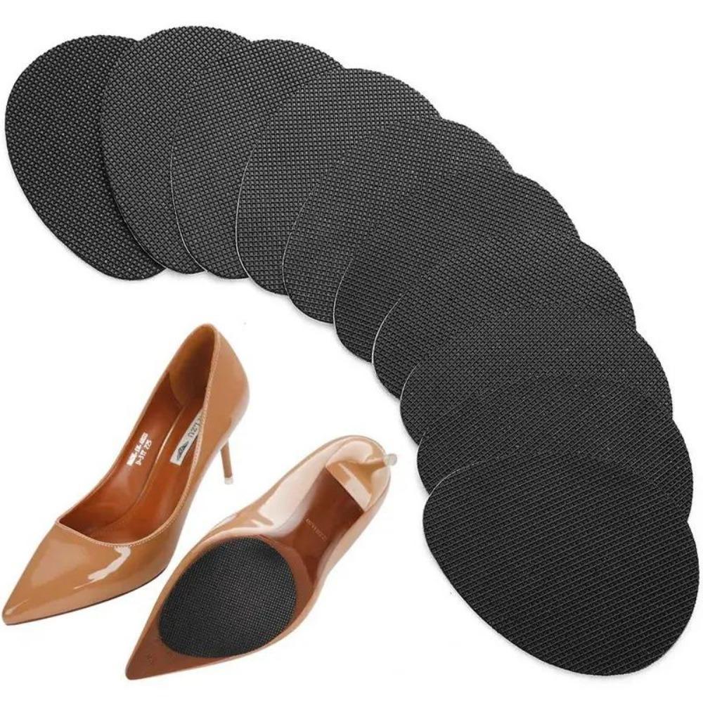 1/5/10 Pairs Wear-Resistant Non-Slip Shoes Mat Self-Adhesive Forefoot High Heels Sticker High Heel Sole Protector Rubber Pads Cushion
