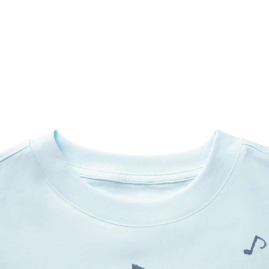 Li Ning X Disney Toy Story Series Graphic American Vintage Casual Fashion Comfortable Breathable Loose Round Neck Short Sleeve T-Shirt AHSV690-2