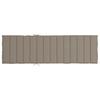 Sun Lounger Cushion Taupe 200 x 50 x 3 cm Oxford Fabric